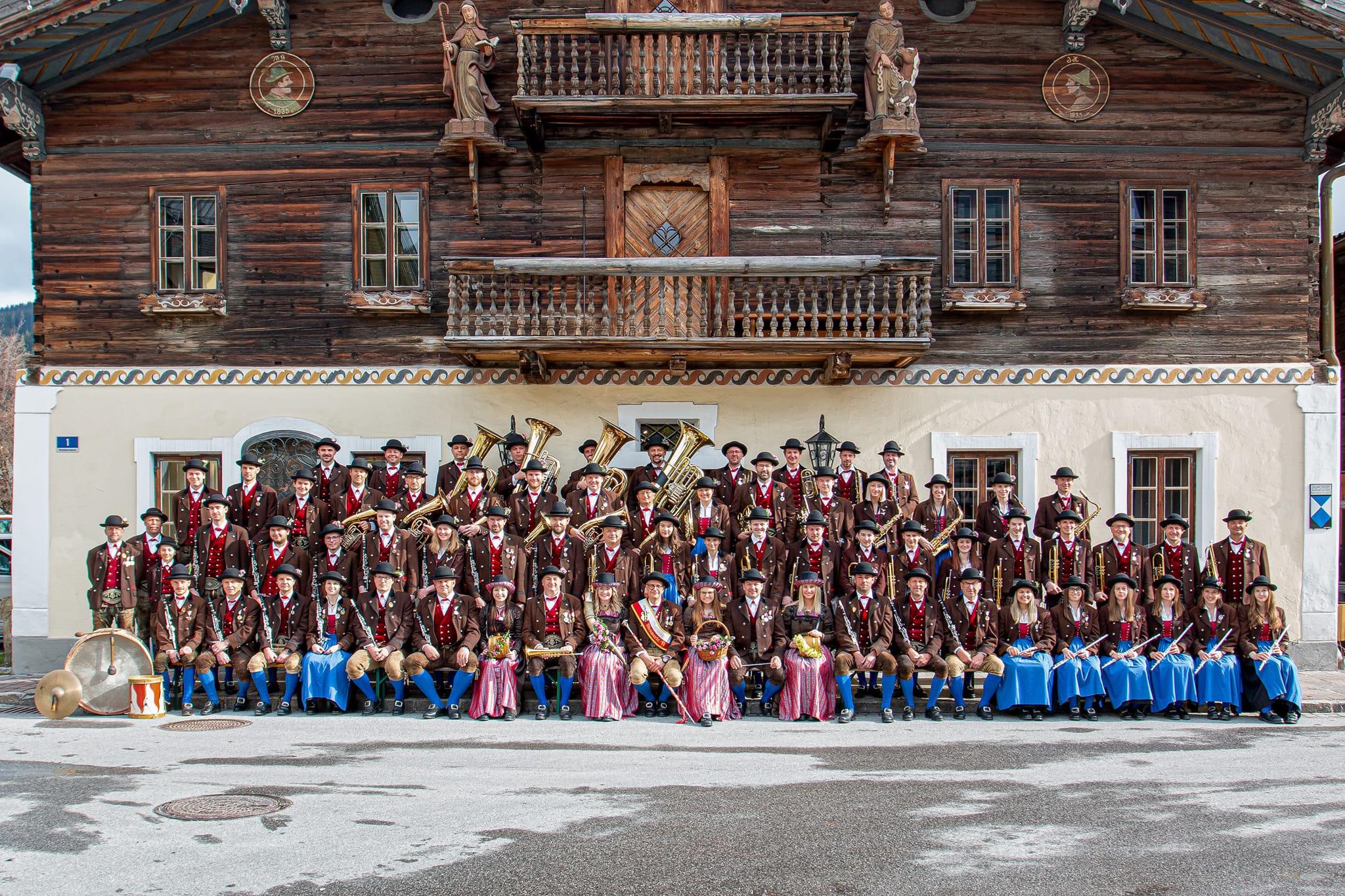 Cäcilia concert, marching band plays for patron saint of music