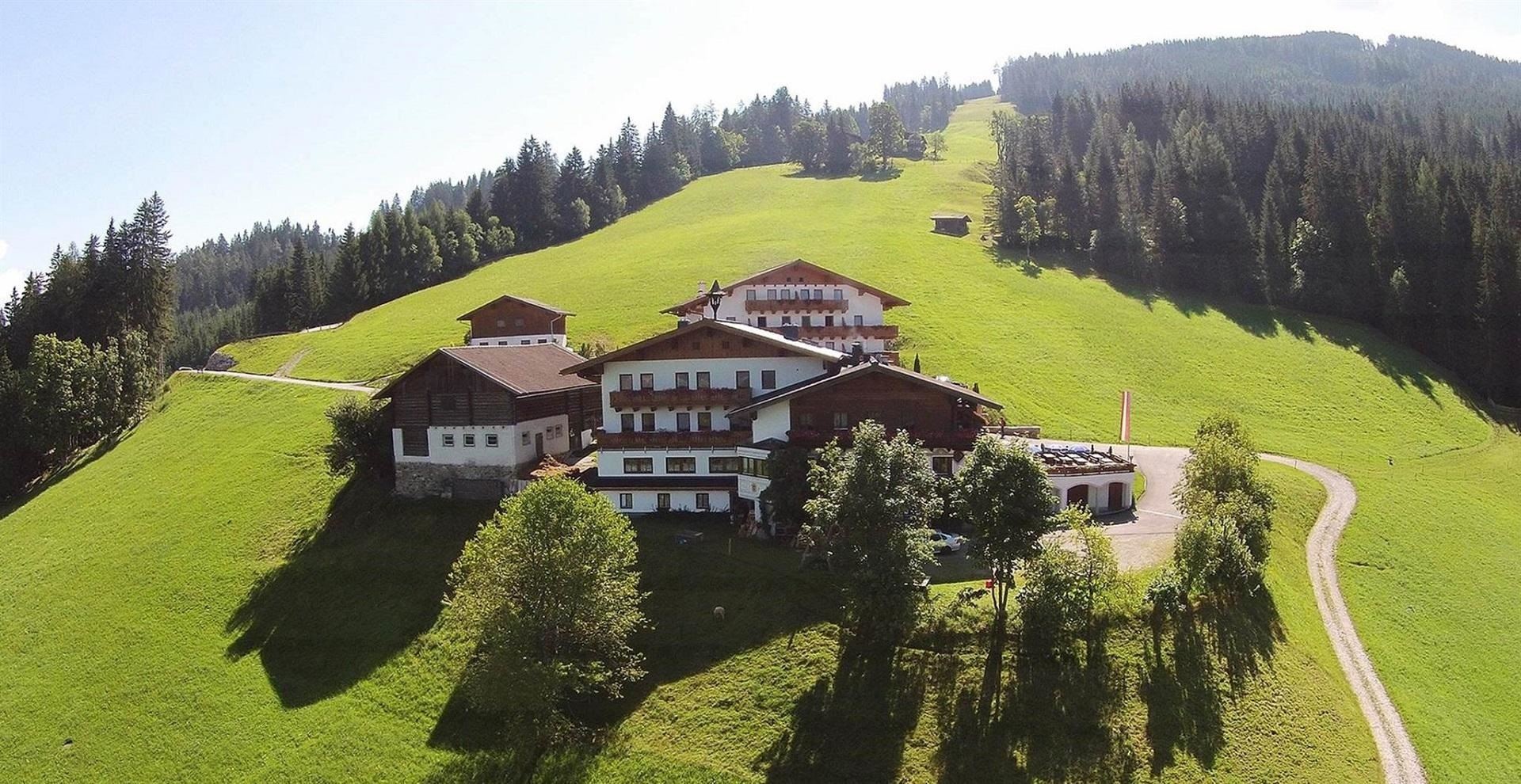 Weg zum Berggasthof Bliembauer